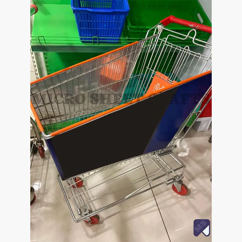 Supermarket Plastic Trolley In Serchhip